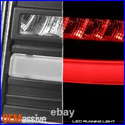 For 2004-2008 Acura TSX LED Light Bar Tail Lights Brake Lamp Black Housing