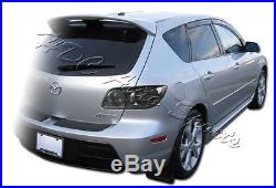 For 2004-2009 Mazda 3 5DR/Hatchback RED LED Smoke Lens Rear Tail Lights 4-Pcs