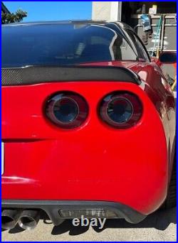For 2005-2013 Corvette C6 Infirai LED Tail Lights Euro and USA Sequential Smoke