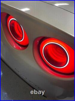 For 2005-2013 Corvette C6 Infirai LED Tail Lights Euro and USA Sequential Smoke