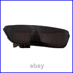 For 2005-2014 Nissan Navara D40 Frontier Smoke LED Tail Lights Brake Lamps 1Pair