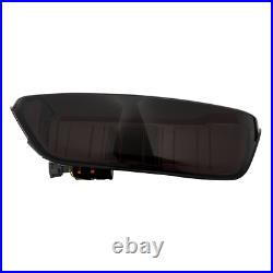 For 2005-2014 Nissan Navara D40 Frontier Smoke LED Tail Lights Brake Lamps Pair