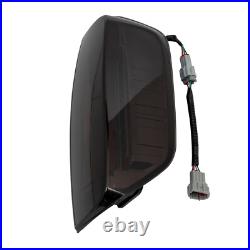 For 2005-2014 Nissan Navara D40 Frontier Smoke LED Tail Lights Brake Lamps Pair