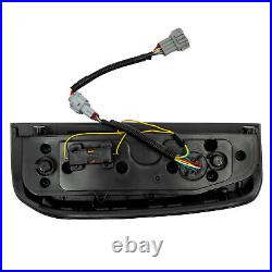 For 2005-2014 Nissan Navara D40 Frontier Smoke LED Tail Lights Brake Lamps Pair