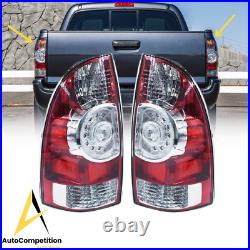 For 2005-2015 Toyota Tacoma Pair LED Tail Lights Brake Stop Lamps Left+Right Set