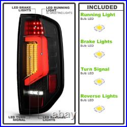 For 2005-2021 Nissan Frontier Full LED Tail Lights with Animation Greeting Lamps