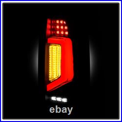 For 2005-2021 Nissan Frontier Full LED Tail Lights with Animation Greeting Lamps