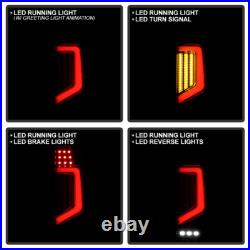 For 2005-2021 Nissan Frontier Full LED Tail Lights with Animation Greeting Lamps