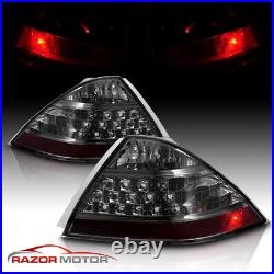 For 2006 2007 Honda Accord LX/EX/EXL Sedan Smoke Rear Brake Tail Lights Pair