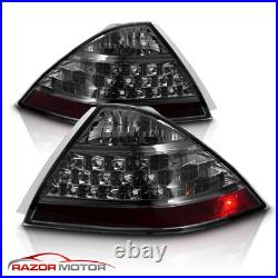 For 2006 2007 Honda Accord LX/EX/EXL Sedan Smoke Rear Brake Tail Lights Pair