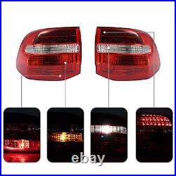 For 2007-2010 Porsche Cayenne Rear LED Tail Lights Brake Lamps Left+Right Pair
