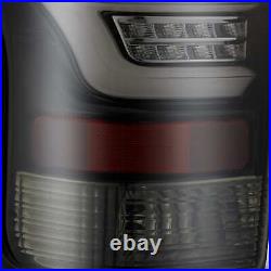 For 2007-2013 Toyota Tundra AlphaRex PRO-Series LED Tube Tail Lights Black Smoke