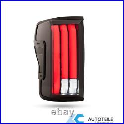 For 2007-2013 Toyota Tundra LED Tail Lights Assembly Black Housing Clear Pair