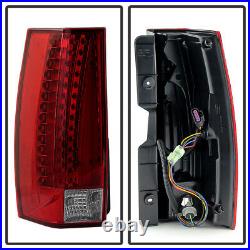 For 2007-2014 Cadillac Escalade ESV LED Tail Lights Brake Lamps Left Driver Side