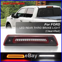 For 2009-2014 Ford F150 Raptor LED Rear Red Third Brake Light Roof Cargo Lights