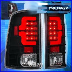 For 2009-2018 Dodge Ram 1500 2500 3500 Black Housing White Led Tail Light Lamp
