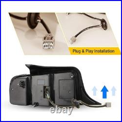 For 2010-2014 Ford Mustang Full LED with Sequential Tail Lights Black Brake Lamps