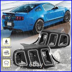 For 2010-2014 Ford Mustang LED Tail Lights Sequential Signal DRL Brake Lamps Set