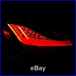 For 2010-2016 Hyundai Genesis Coupe LED Smoke Lens Tail Lights Lamps Set