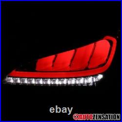 For 2010-2016 Hyundai Genesis Coupe Smoke Sequential LED Brake Lamps Tail Lights