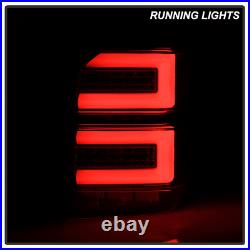 For 2010-2020 Toyota 4Runner Black Full LED Tube withSequential Tail Lights Lamps