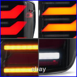 For 2010-2024 Toyota 4Runner SMOKED LED Tail Lights Rear Brake Lamps WithAnimation