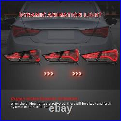 For 2011-2014 Hyundai Sonata VLAND Headlights+Tail Lights+LED Kits withSequential