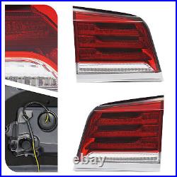 For 2012-2015 Lexus LX570 Left+Right Rear LED Tail Lights Inner Tail Lamps LH+RH