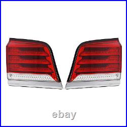 For 2012-2015 Lexus LX570 Left+Right Rear LED Tail Lights Inner Tail Lamps LH+RH