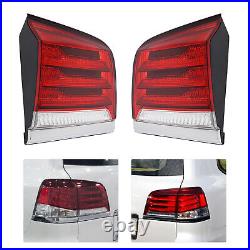 For 2012-2015 Lexus LX570 Left+Right Rear LED Tail Lights Inner Tail Lamps LH+RH