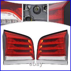 For 2012-2015 Lexus LX570 Left+Right Rear LED Tail Lights Inner Tail Lamps LH+RH