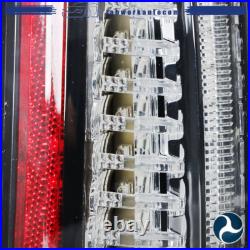 For 2013-2018 Cadillac ATS Tail Lights Assembly LED Black Rear Left+Right Side