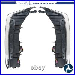 For 2013-2018 Cadillac ATS Tail Lights Assembly LED Black Rear Left+Right Side