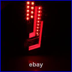 For 2014-2021 Toyota Tundra Red Black LED Tail Lights Pair Brake Signal Lamps