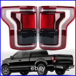 For 2015-2019 2020 Ford F150 Incandescent Upgrade Raptor LED Tail Lights Lamps