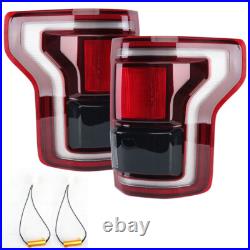 For 2015-2019 2020 Ford F150 Incandescent Upgrade Raptor LED Tail Lights Lamps