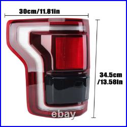 For 2015-2019 2020 Ford F150 Incandescent Upgrade Raptor LED Tail Lights Lamps