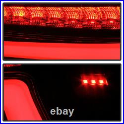 For 2015-2019 Subaru WRXWRX STI Black Full LED Tube Tail Lights Brake Lamps Set