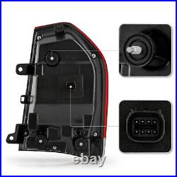 For 2015-2023 Chrysler 300 Black Trim LED Tail Lights Brake Lamps Set Left+Right