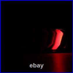 For 2015-2023 Ford Mustang Clear LED Sequential Tube Tail Lights Brake Lamp