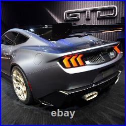 For 2015-2023 Ford Mustang SMOKED LED Tail Lights 5Modes WithSequential Turn Sig