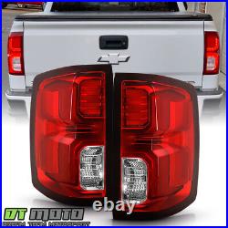 For 2016-2018 Chevy Silverado 1500 LED Model Tail Lights Brake Lamps Left+Right