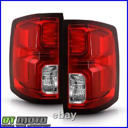 For 2016-2018 Chevy Silverado 1500 LED Model Tail Lights Brake Lamps Left+Right