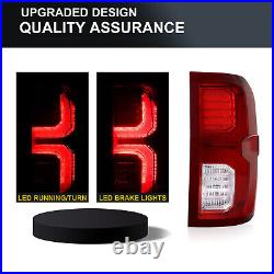 For 2016-2018 Chevy Silverado 1500 LTZ LED Tail Lights Assembly Driver+Passenger