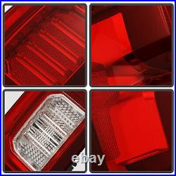 For 2016-2018 Chevy Silverado 1500 LTZ LED Tail Lights Assembly Driver+Passenger