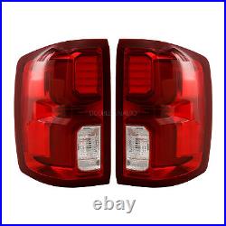 For 2016-2018 Chevy silverado 1500 LED Tail Lights Lamps