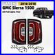 For 2016-2018 GMC Sierra 1500 LED Tail Lights with bulb/ LED Accent Light Pair L+R