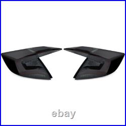 For 2016-2021 Honda Civic Sedan Smoke Black Tail Lights LED Sequential Signal