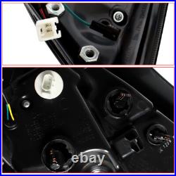 For 2016-2021 Honda Civic Sedan Smoke Black Tail Lights LED Sequential Signal
