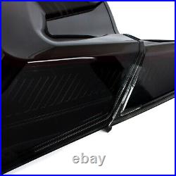 For 2016-2021 Honda Civic Sedan Smoke Black Tail Lights LED Sequential Signal